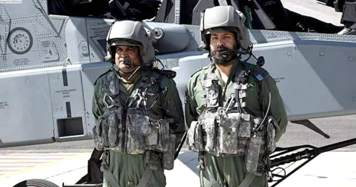 Army chief flies sortie in IAF's Apache attack chopper in Ladakh